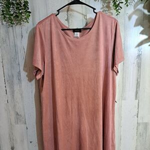 NWT Espresso Faux Suede Dress